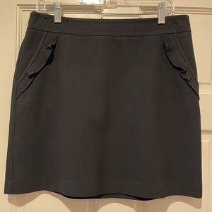 LOFT black skirt size 10